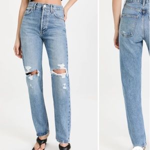 Agolde pinch waist high rise 90s jeans 30